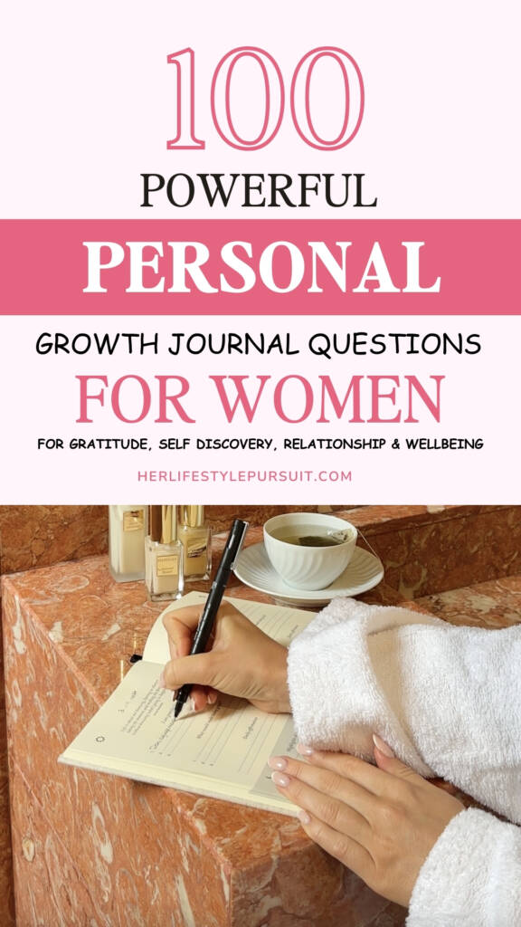 journal prompts for women