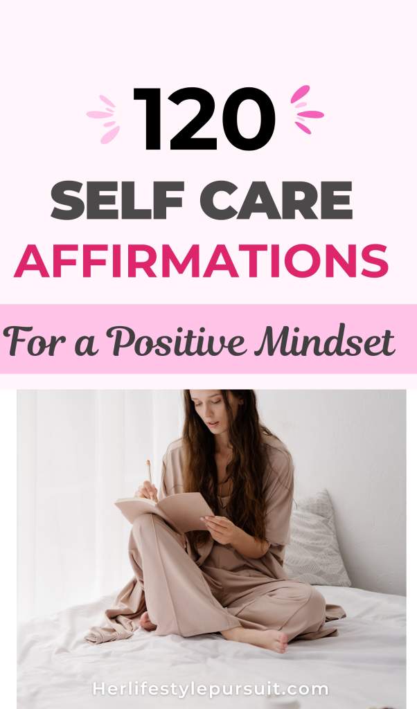 Positive selfcare affirmations